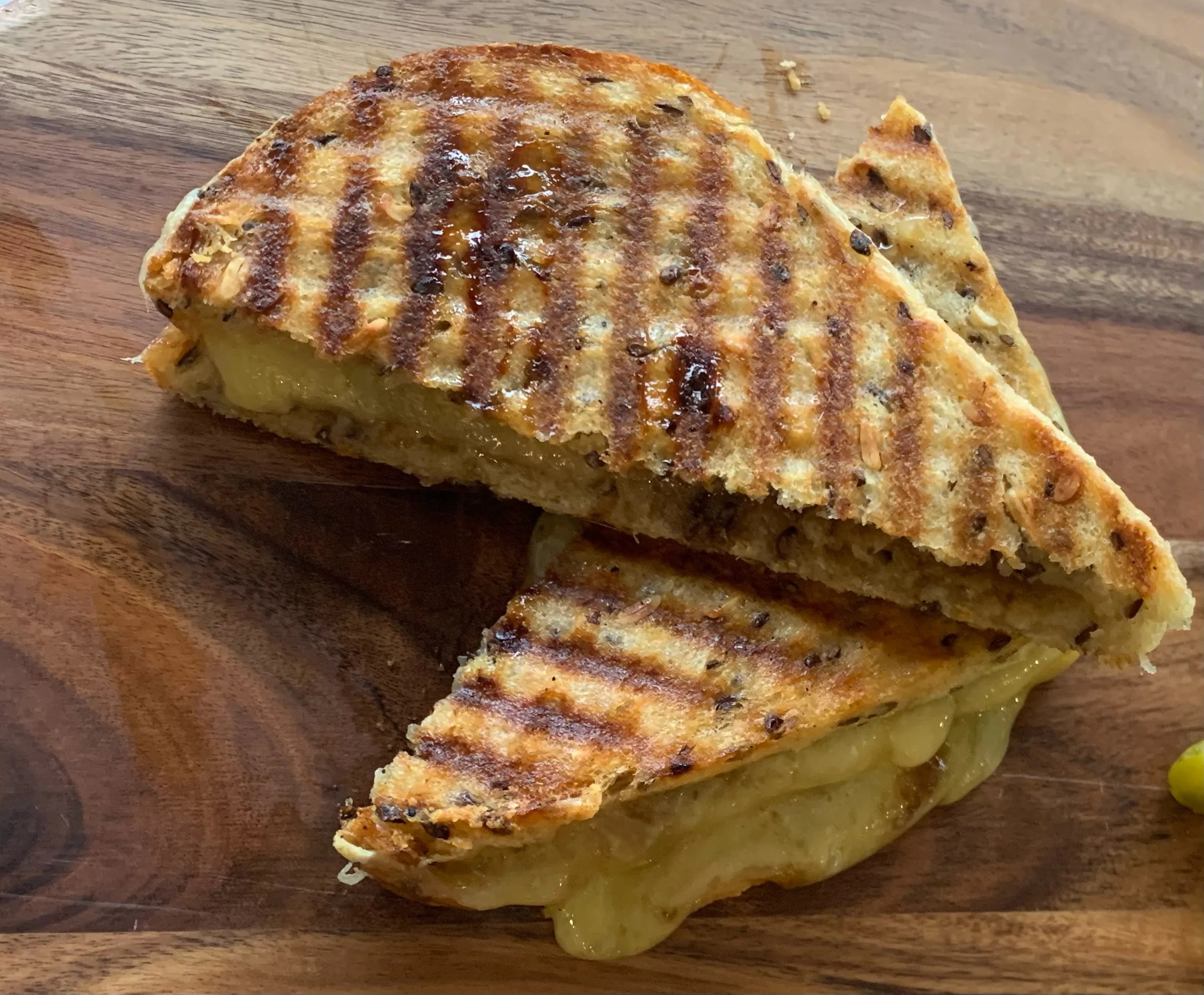 Housemade grilled cheese sandwich